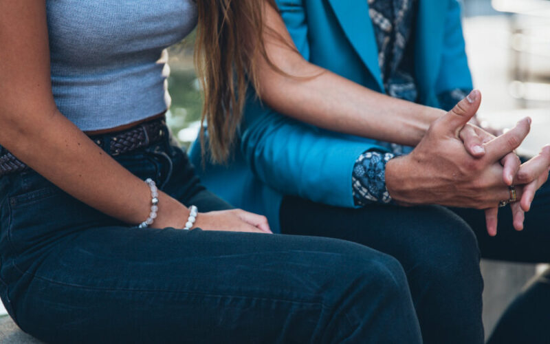Couple Holding